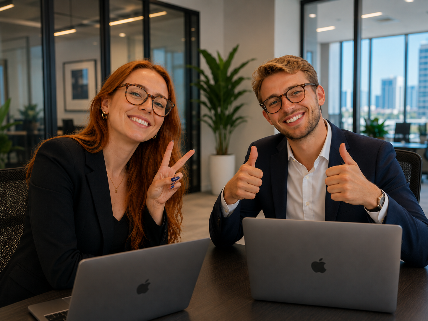 Eleva Group teammates celebrating results together in the Miami office
